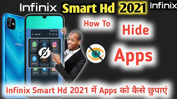 How To Hide & Unhide Apps in Infinix Smart HD 2021 | Infinix Smart HD 2021 Hide Apps