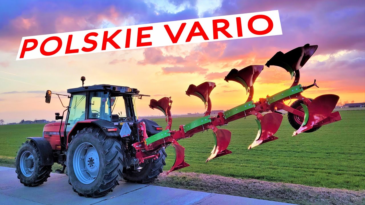 PŁUG KOJA 4+ VARIO / ZAAWANSOWANY POLSKI SPRZĘT - Prezentacja / Test