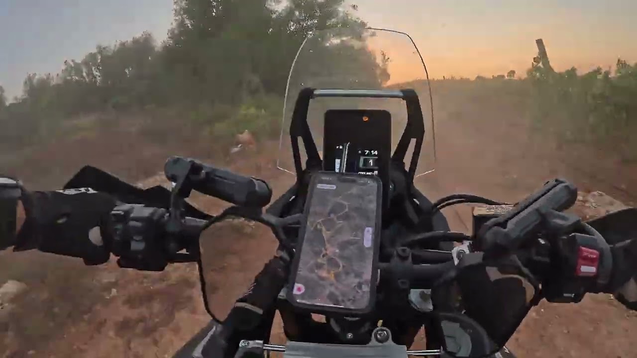 Tenere WR practice session 290925