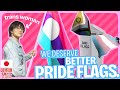 I hate pride flags so i fixed themessay lgbt prideflag