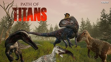 Path of titans - Best hunting compilation