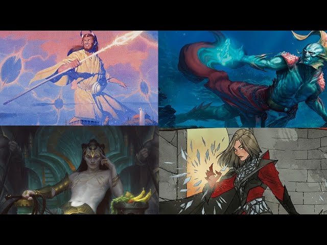 Spelltable cEDH game with Heliod, Semi-Blue, Rowan, and Tasigur! thumbnail