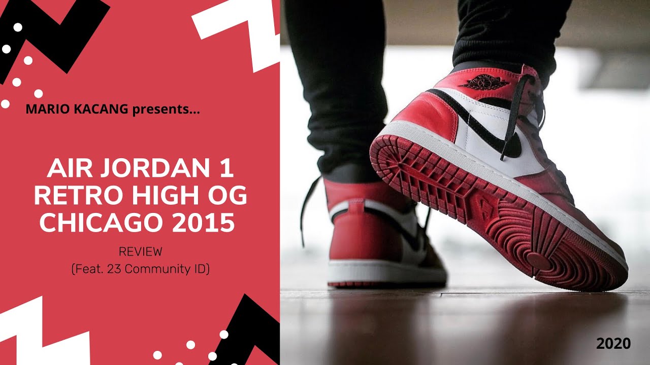 Air Jordan 1 High OG Chicago 2015 / Review / 555088-101 - YouTube