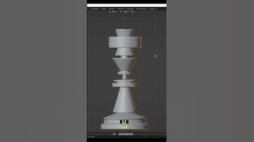 chess 3d modeling-mds design #shorts  #blender #animation 🐴
