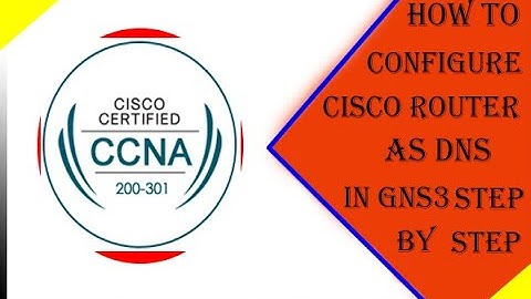 How To Configure Cisco Router as DNS Server || DNS configure on Cisco Packet Tracer