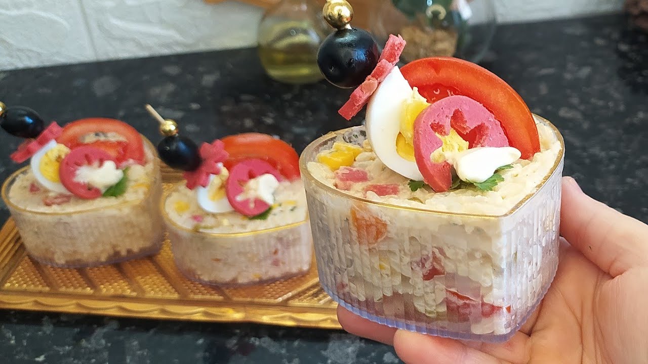 الماسيدوان الوصفة الأصلية تاع لي شاف🔥مع سر الصلصة لي زادتها بنة خلات لي ياكلها عندي يسقسيني عليها