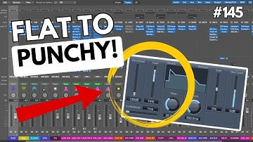 145: From Flat to Punchy, Enhancing Drum Transients with Logic Pro Enveloper
