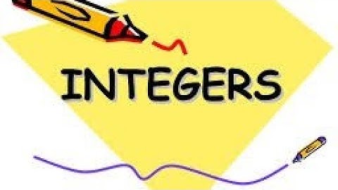 Integers ( abscissa - opposite - Comparing)