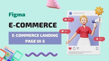 E:UI-simple e-commerce landing page
