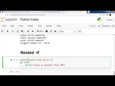 Python nested if statements - YouTube