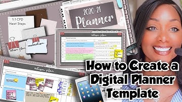 How to Create a Digital Planner || Action Planning || Using Keynote and GoodNotes ||