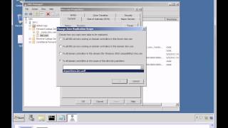 creating application partition for dns