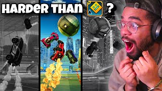 I Tried Beating The Game HARDER Than Geometry Dash (Rocket League)