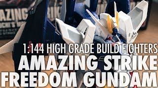 Amazing Strike Freedom Gundam GUNPLA HGBF High Grade Builder Fighters 1/144 