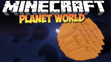 Minecraft: PLANET SPACE WORLD - Mod Showcase