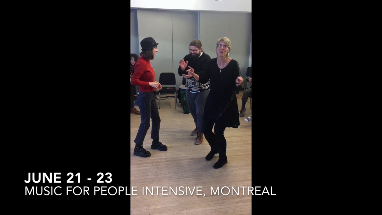 Music for People Improvisation Intensive in Montreal with Irene Feher