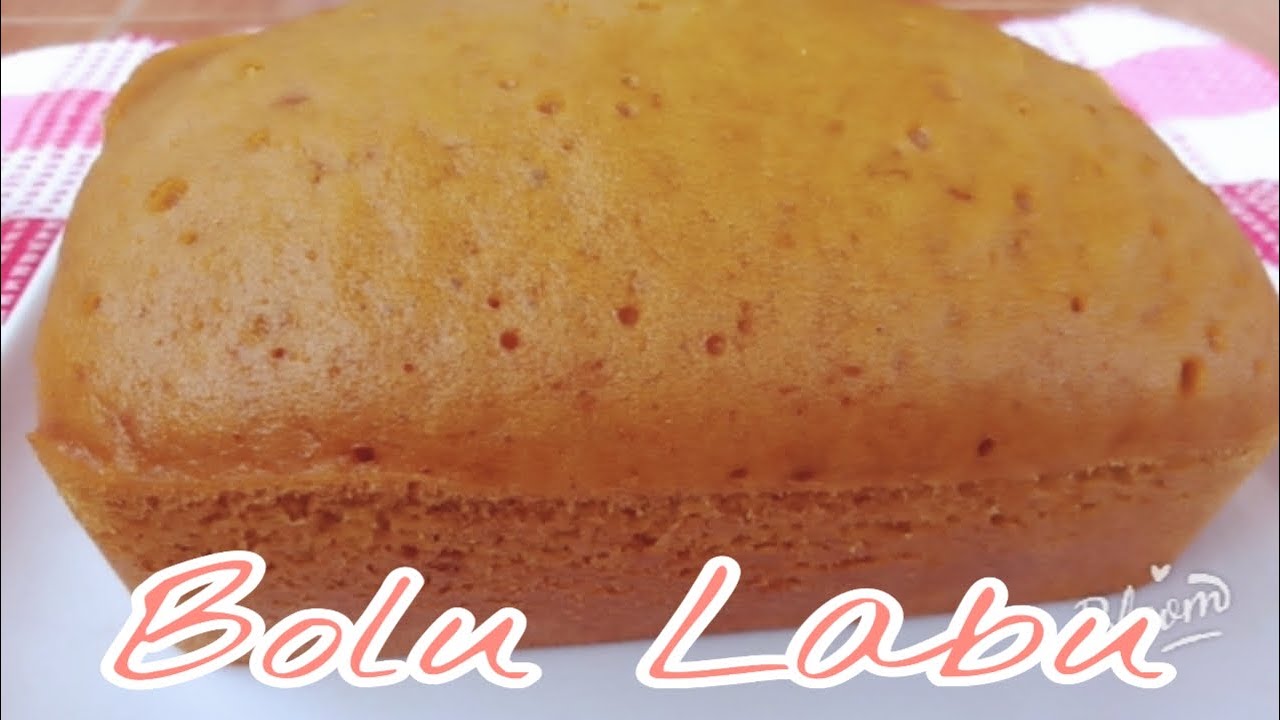 RESEP BOLU LABU KUNING TAKARAN SENDOK | TANPA MIXER TANPA OVEN| ANTI GAGAL