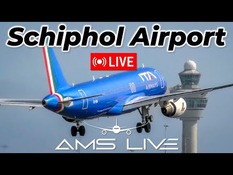 LIVE Schiphol Morning Arrivals | Landings on Kaagbaan RWY 06 | July 19, 2025
