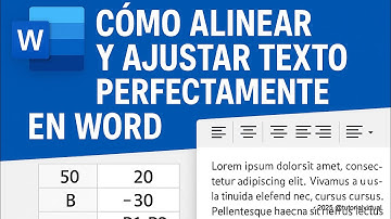 📝 Cómo Alinear y Ajustar Texto Perfectamente en Word | Guía Paso a Paso