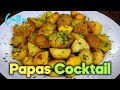 Papas Cocktail a las finas hierbas | Receta Fácil y Súper Sabrosa | Qué Sabroso