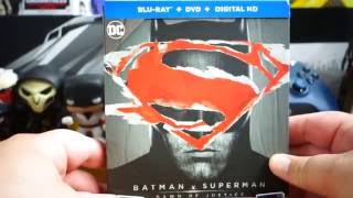 Batman vs Superman: Dawn Of Justice Ultimate Edition Steelcase Unboxing and Contest