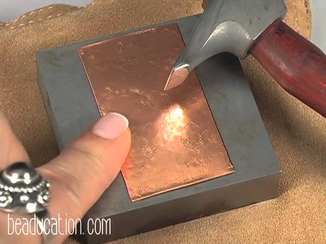 Metal Stamping on Rings - Beaducation.com 