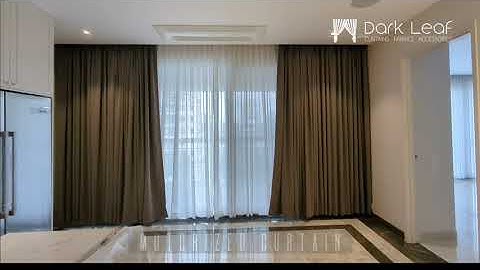 Curtain Automation | Smart Curtain | Dark Leaf