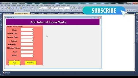 C# Mini School Management System Project in VB.NET | Tutorial in Hindi | Part-21
