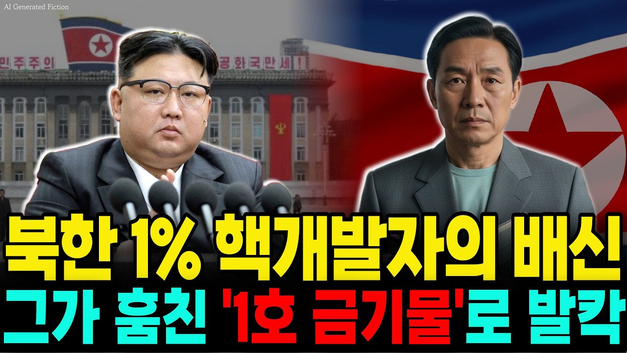 설계도보다 무섭다... 북한 1% 핵개발자가 품고 사라진 '금지의 책'에 평양 초비상!ㅣ탈북스토리