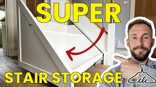 Under Stairs Storage : Designing a COLOSSAL Pull Out Drawer ( Up To 100KG Load! )