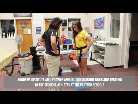 Andrews Institute Provides Concussion Baseline Testing to Area High School Athletes