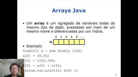 Matriz e Array de Objetos