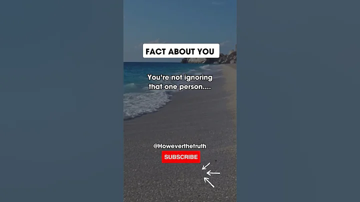 You're not ignoring that one person  Psychology Facts #shorts #psychologyfacts #subscribe