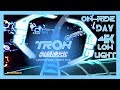 Tron Lightcycle Power Run Day EXTREME Low Light Queue & On-ride Front (4K POV) Shanghai Disneyland