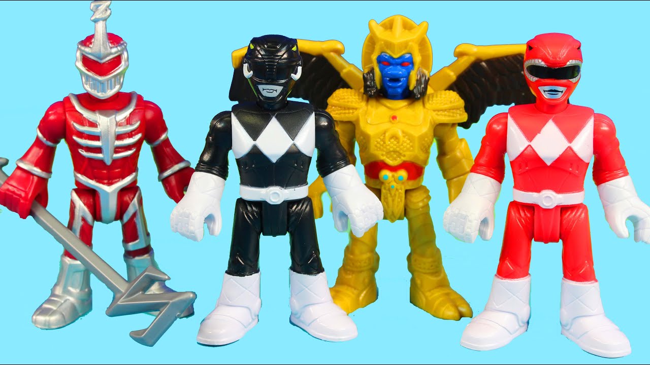 Imaginext Mighty Morphin Power Rangers Save The Imaginext Fire Station