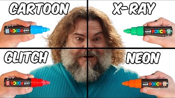 Drawing Minecraft Steve In 4 Different Styles!