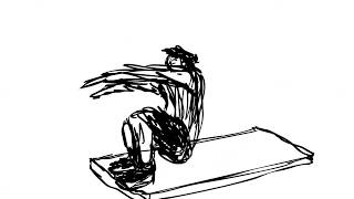 Principles of Animation II Clip #11 Rolling Guy Straight Ahead