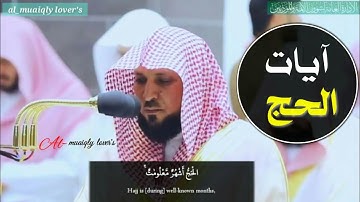آيات الحج من سورة البقرة الشيخ ماهر المعيقلي _ صلاة التراويح ليلة 2 رمضان 1441
