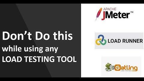 Important Tip on Load Testing