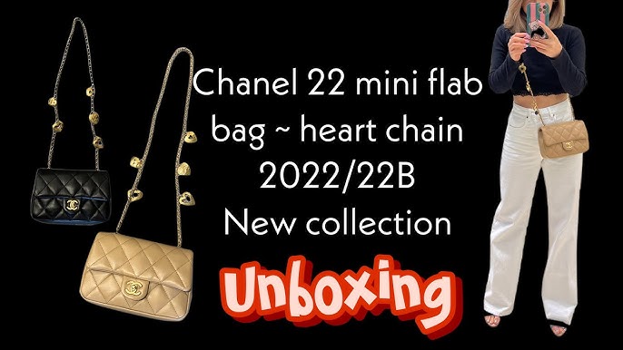 New Chanel Unboxing, Mini Hearts Charm Flap Pink