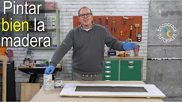 ¿Cómo pintar madera lisa como un profesional?