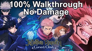 Jujutsu Kaisen Cursed Clash - 100% Full Game Walkthrough (All S Ranks / Tasks / No Damage)