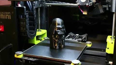 Darth Vader 3D print OctoLapse timelapse