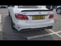 Mercedes E63s AMG 700BHP with ReNNtech Downpipes & Capristo Exhaust - PURE V8 SOUND!