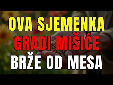 Zaboravite Meso Ova 1 Sjemenka Gradi Mišiće DUPLO BRŽE Poslije 70 E Zdravlje I Život