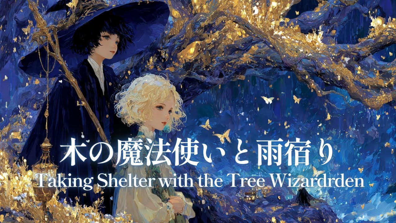 【異世界ケルト音楽/Celtic Music】木の魔法使いと雨宿り-Taking Shelter with the Tree Wizard-【作業用/勉強用/朝活用】