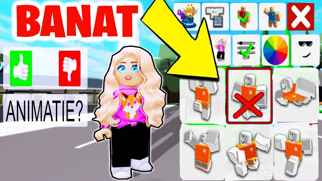 CUM sa FOLOSESTI ANIMATIA MEA  SECRETA BANATA in Brookhaven!