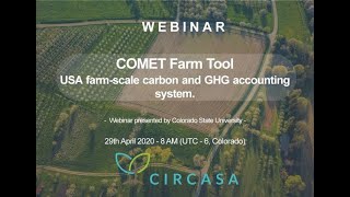 Webinar - COMET Farm tool