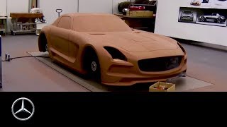 Mercedes-Benz SLS AMG Black Series: Clay Modeling Time Lapse