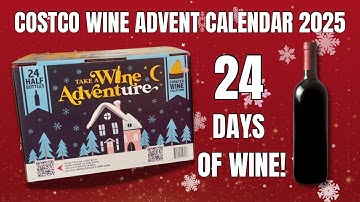 Costco Wine Advent Calendar 2025 | 24 Days of Wine Advent-ure! (Series Trailer)